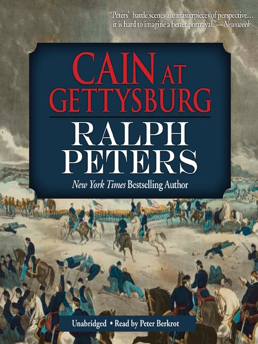 Title details for Cain at Gettysburg by Ralph Peters - Available